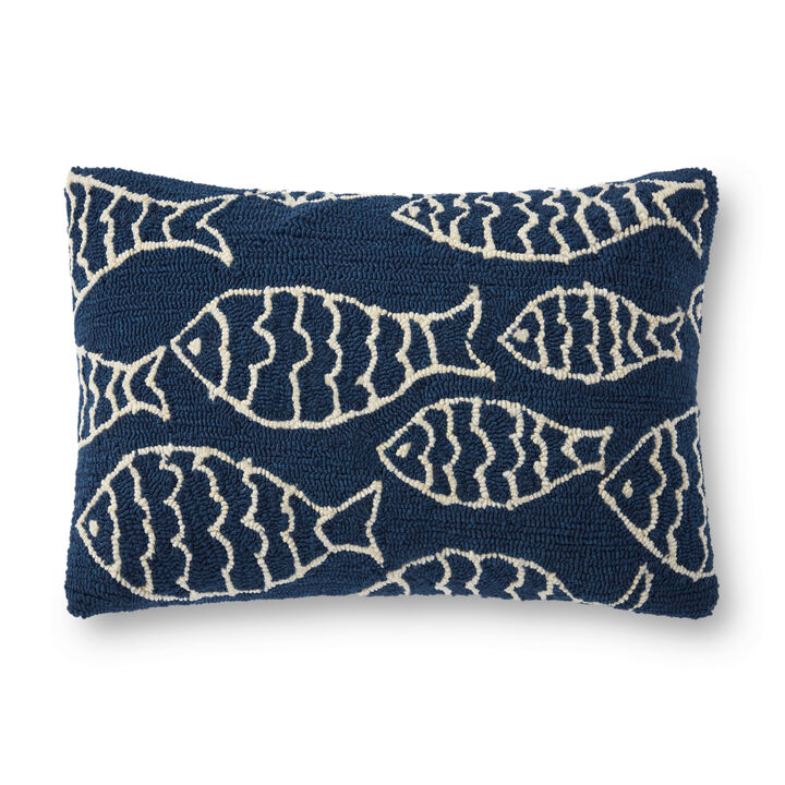 P0908 Navy 16"x26" Down Pillow