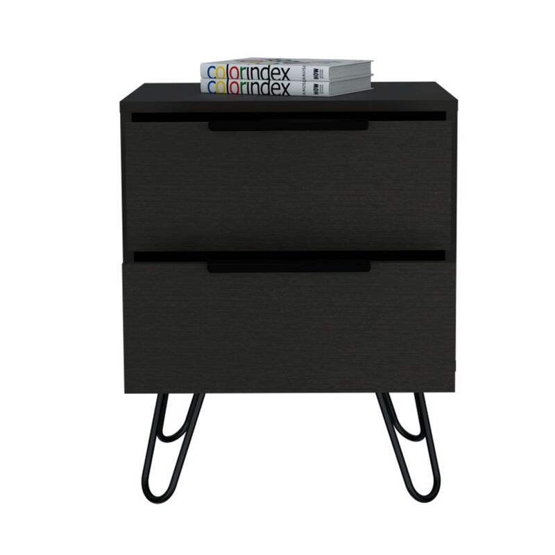 Nightstand Skyoner 2, Bedroom, Black