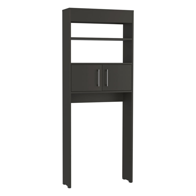 Over The Toilet Cabinet Jozz, Bathroom, Black