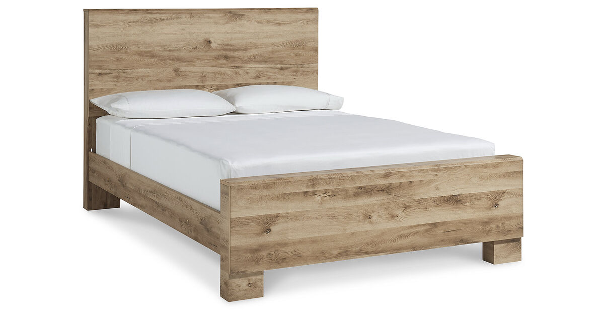 Hyanna King Panel Bed