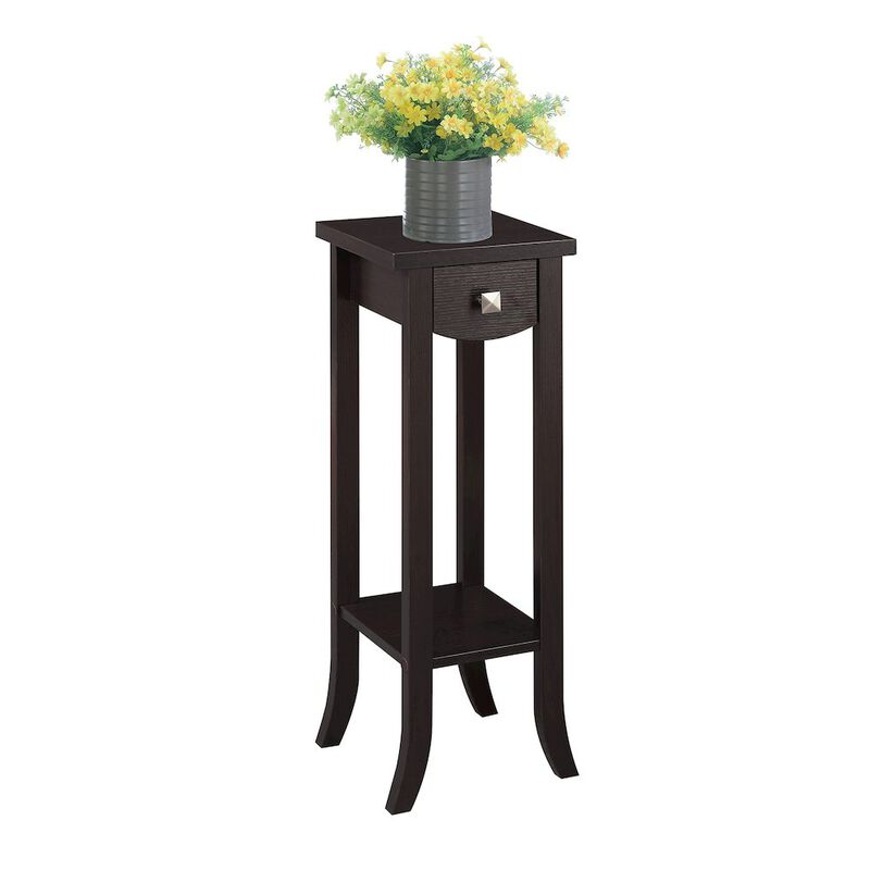 Convience Concept, Inc. Newport Prism Tall 2 Tier Plant Stand