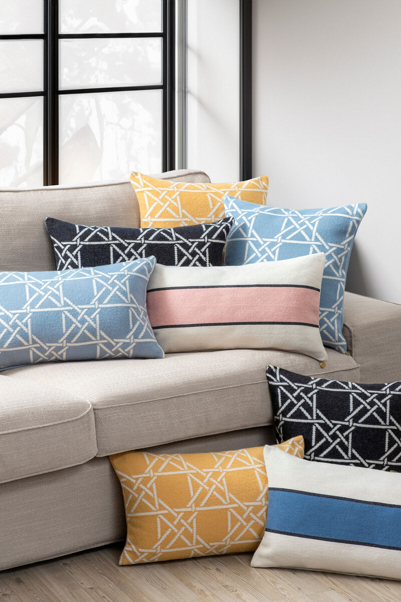 Brooks Brothers Lattice Work Decorative Pillow