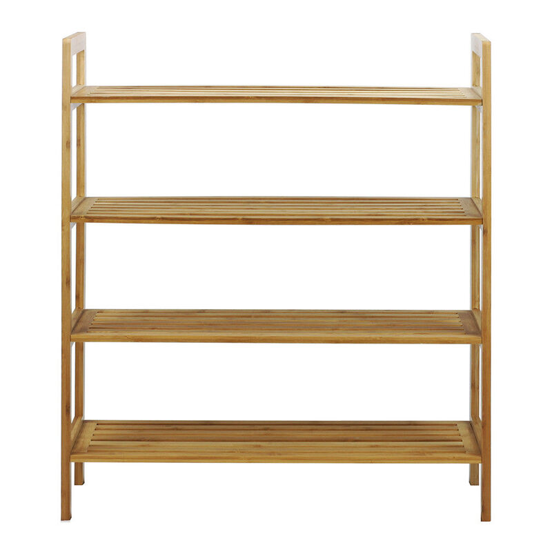 Oceanstar 4-Tier Bamboo Shoe Rack