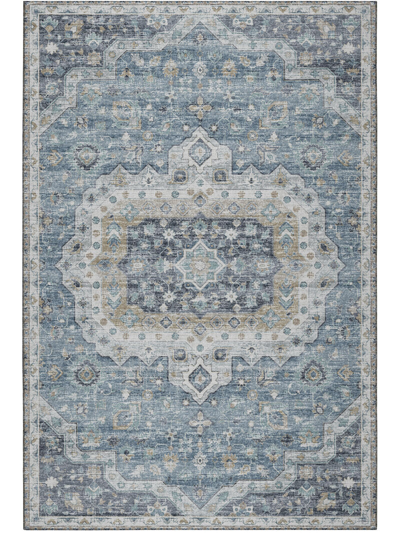 Tuscany TU4 Blue 3' x 5' Rug