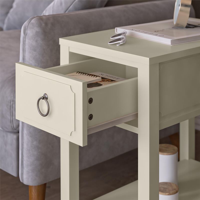 Novogratz Her Majesty Narrow Side Table