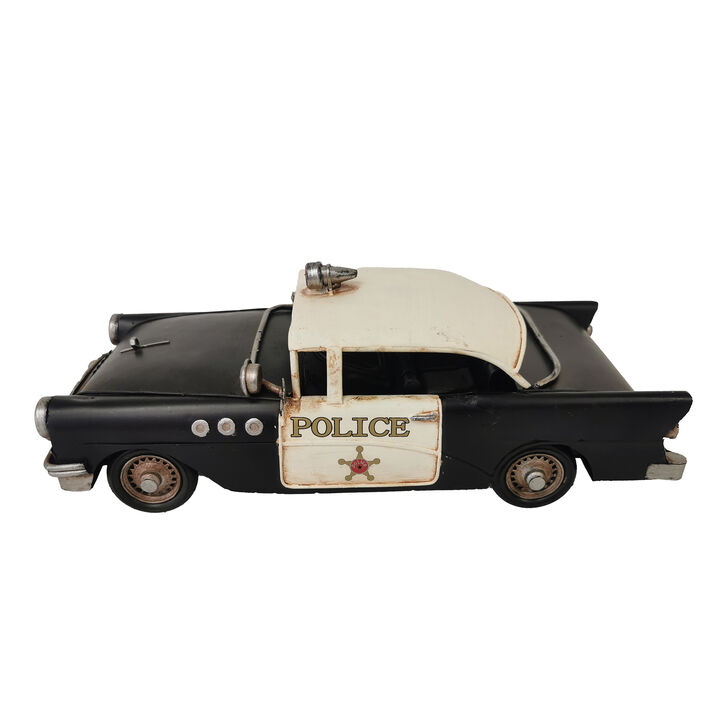Police Car Metal Model