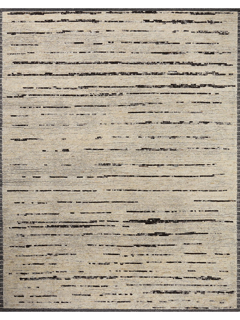 Briyana BRI04 Natural/Black 9'6" x 13'6" Rug