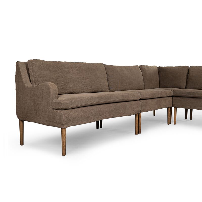Aurelia 114" L-Shaped Dining Banquette