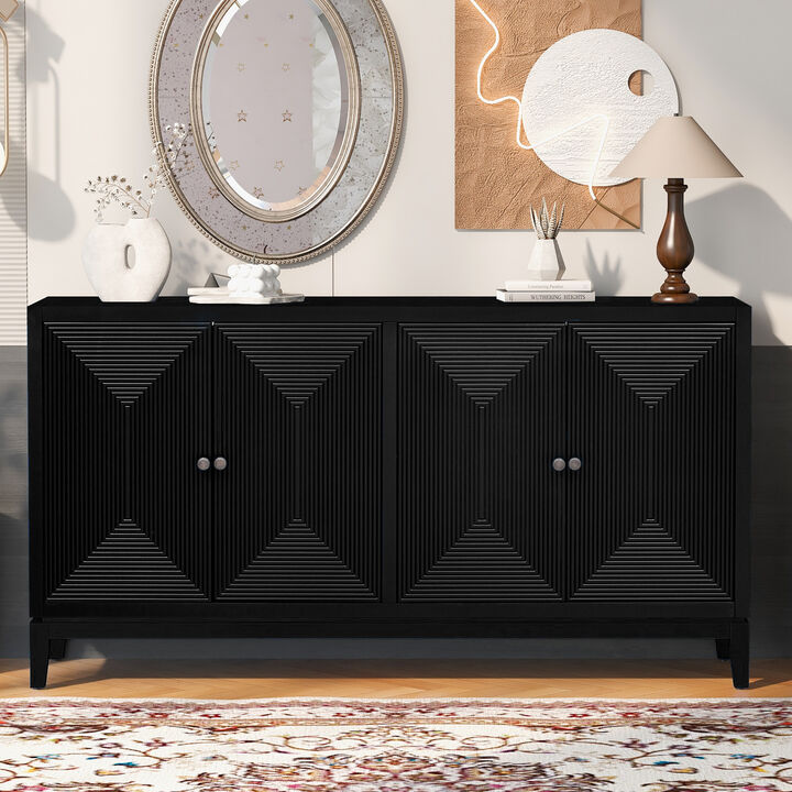Merax Sleek Storage Cabinet Sideboard Buffet