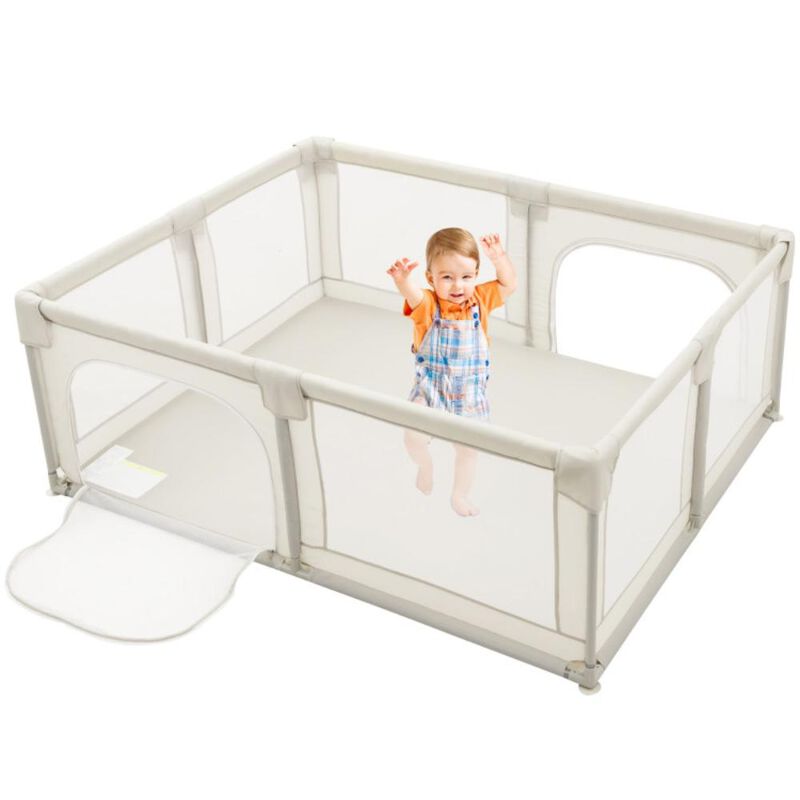 Hivvago Baby Playpen Extra Large Kids Activity Center Safety Play