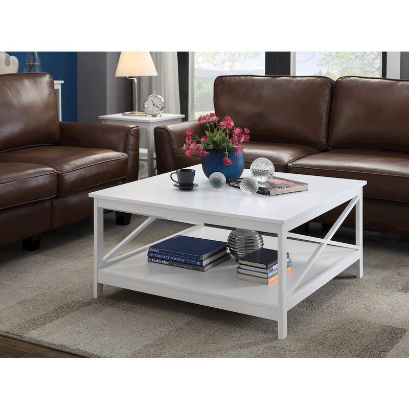 Convience Concept, Inc. Oxford 36 Square Coffee Table
