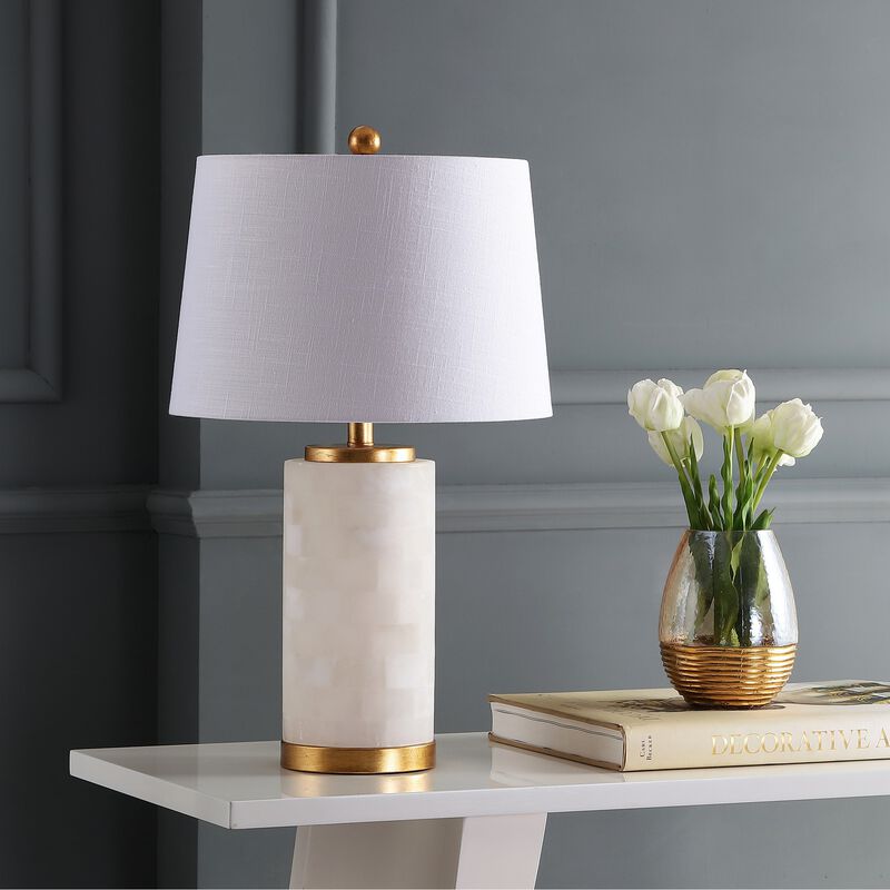 Eliza Alabaster LED Table Lamp