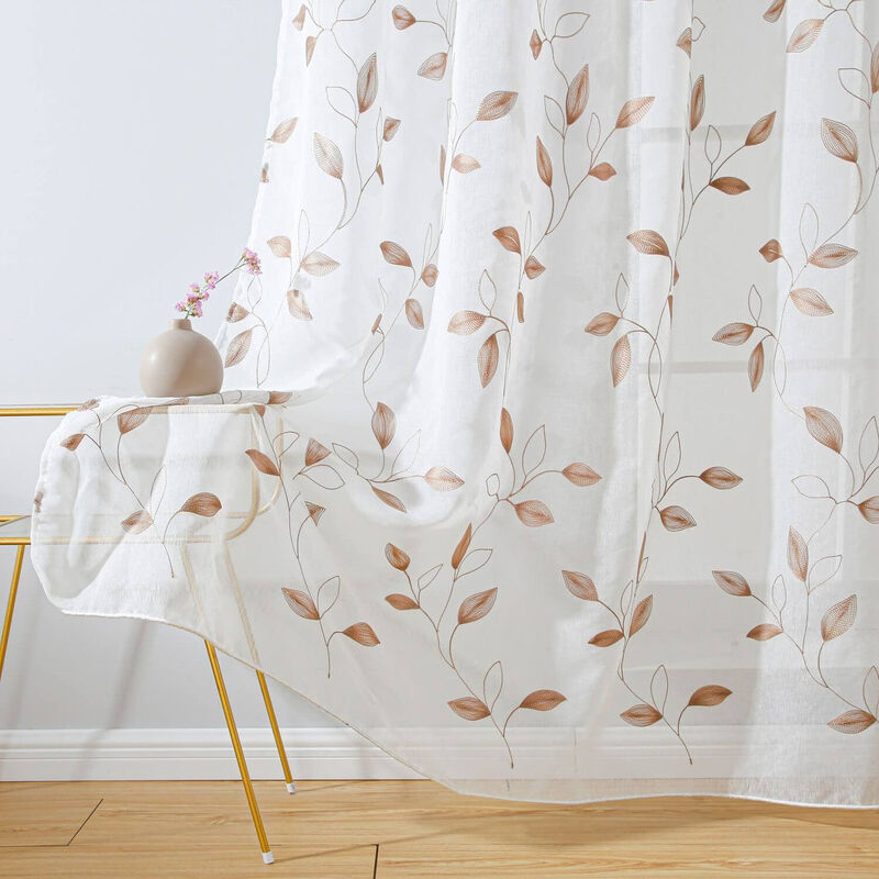 Dolce Mela Sheer Curtains Panel