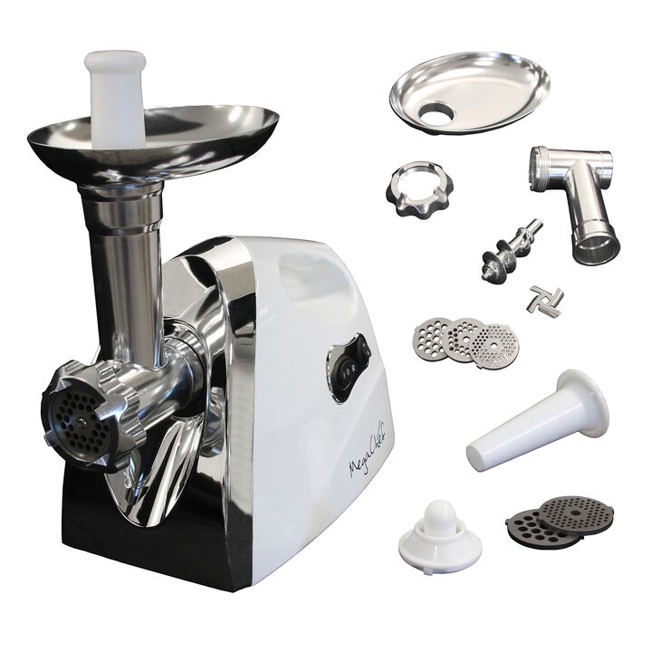 MegaChef 1200 Watt Powerful Automatic Meat Grinder for Household Use