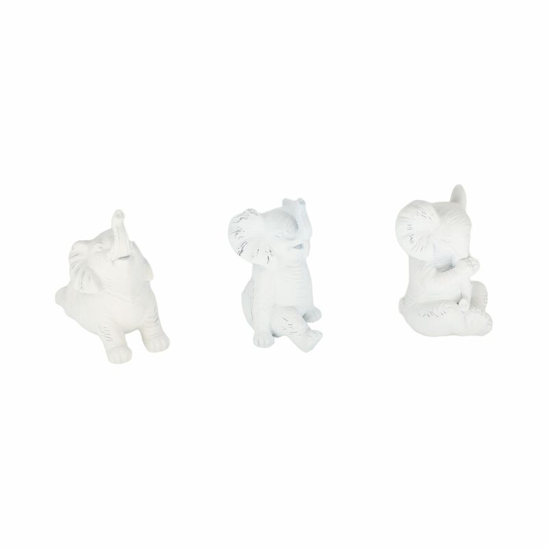 Resin Stone Elephant Figurines