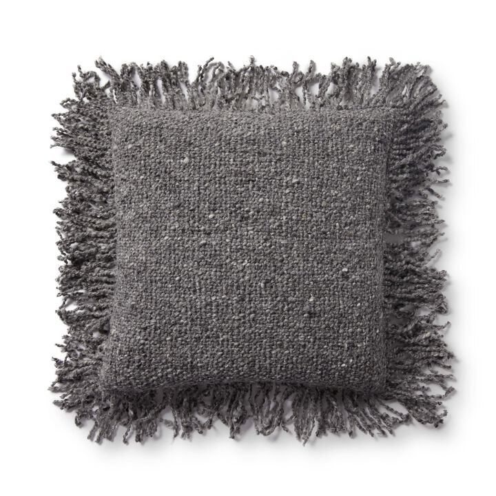 PLL0033 Charcoal 18"x18" Poly Pillow