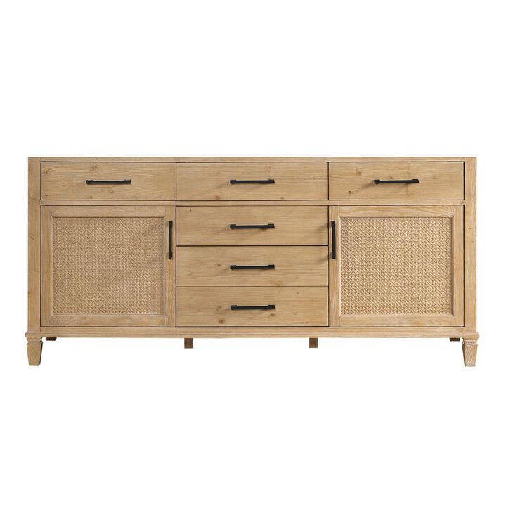 Altair Double Bathroom Cabinet Vanity Base without Top and Sink, no Mirror