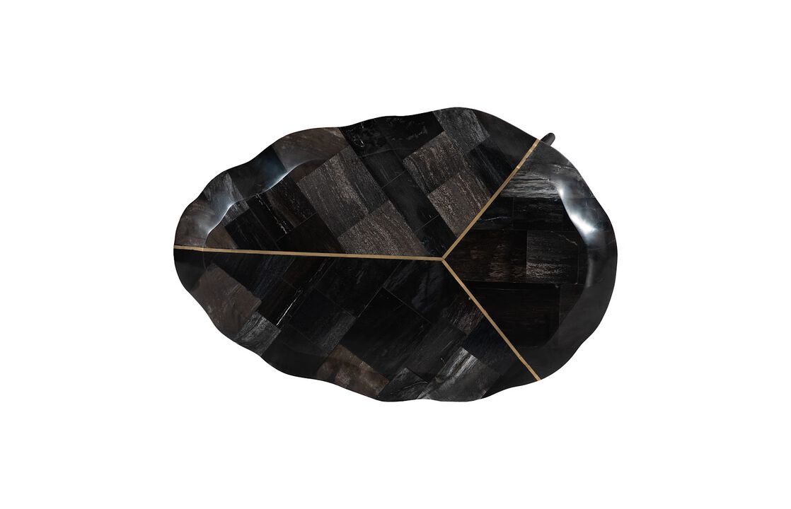 Mosaic Leaf Coffee Small Table