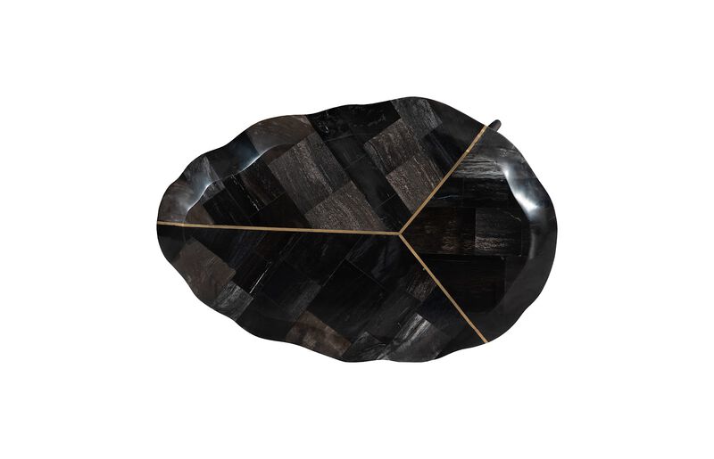 Mosaic Leaf Coffee Small Table