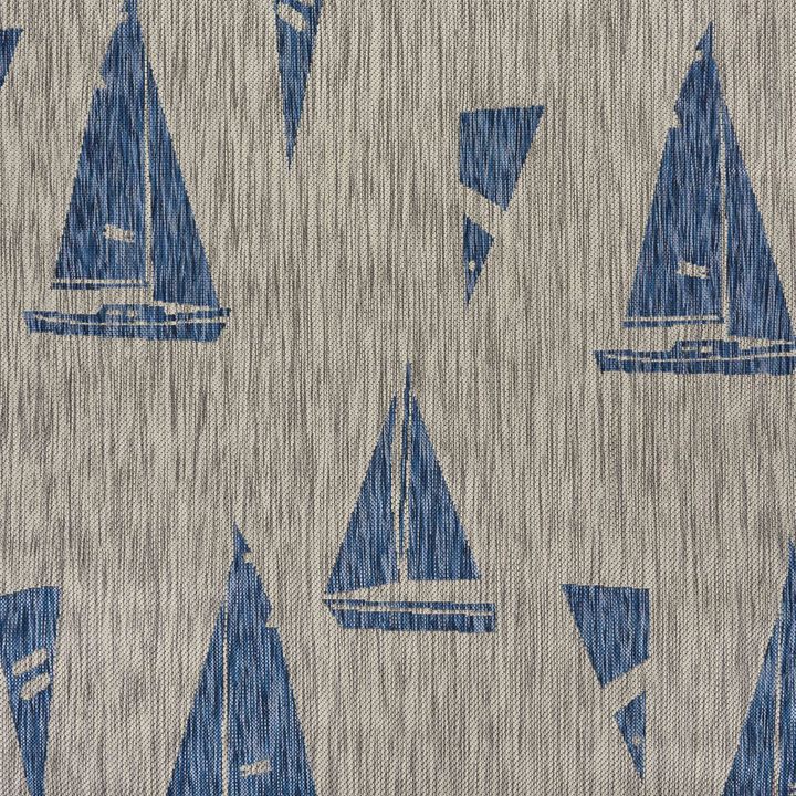 Sails Up Rectangular Outdoor Area Throw Rug