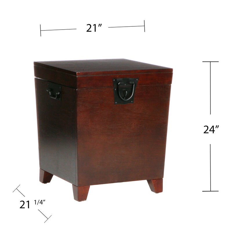 Edenbridge End Table Trunk