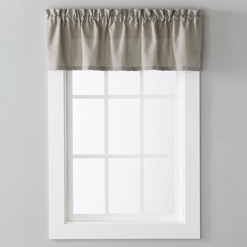 Saturday Knight Ltd Nelson Versatile Tailored Window Valance - 58x13", Rust