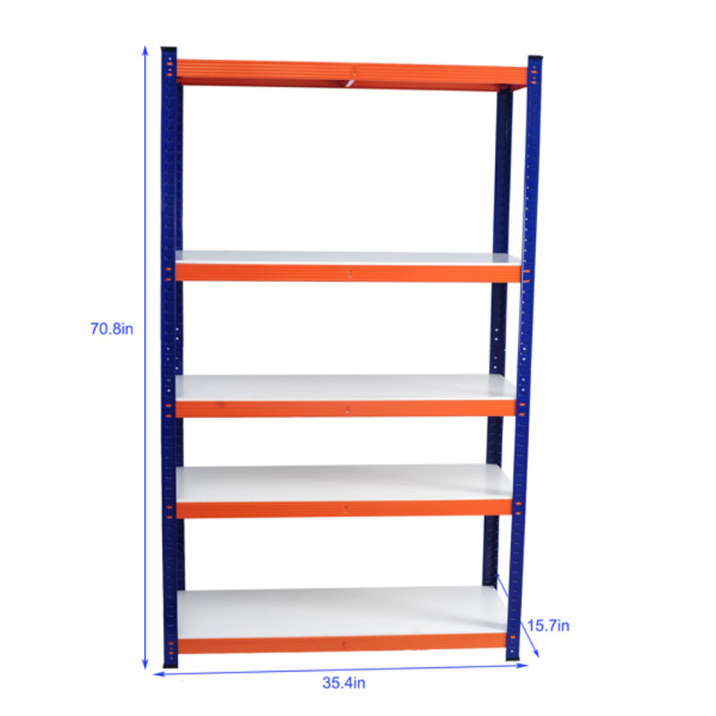 Heavy Duty Garage Storage Shelves with High Weight Capacity for Organization