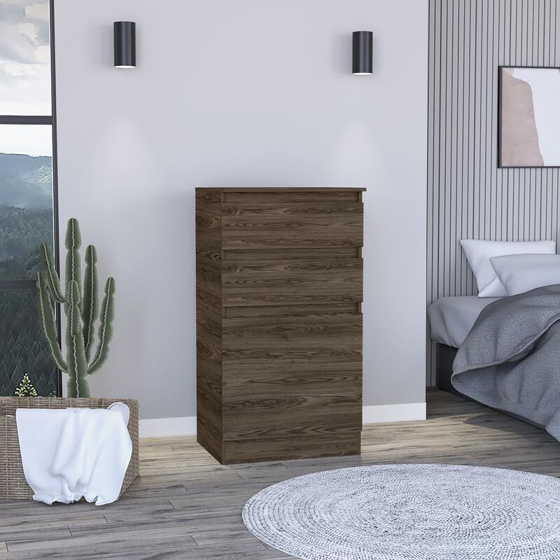 FM FURNITURE LLC Celestial Dresser With Jewlery Box