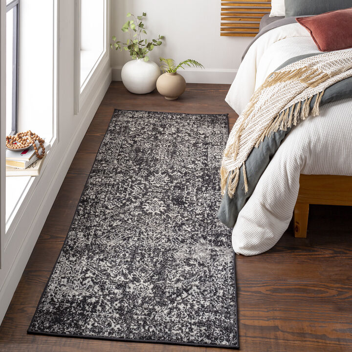 Harput HAP-1024 2' x 3' Black Rug