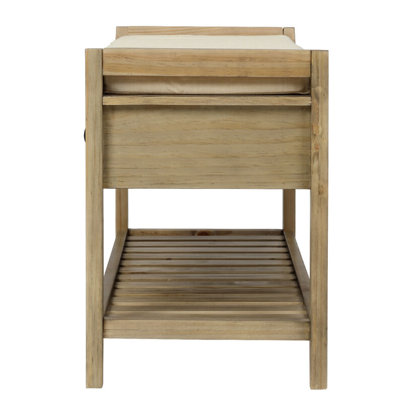 Merax Multipurpose Entryway Storage Bench