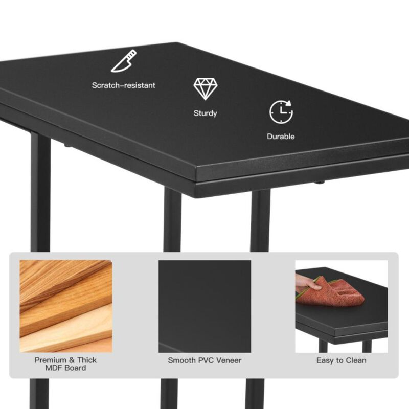 Hivvago Coffee Tray Sofa Side End Table