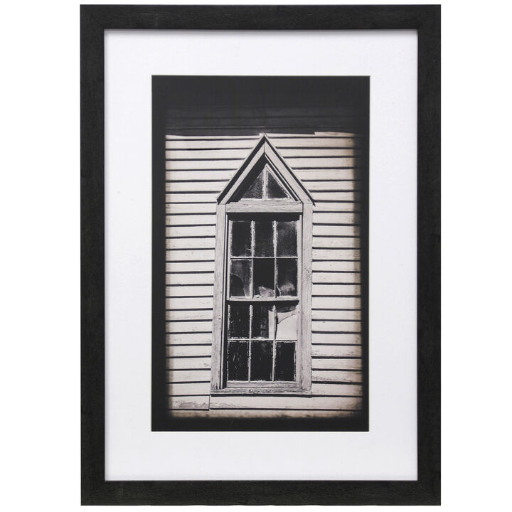 Distressed Framed Print