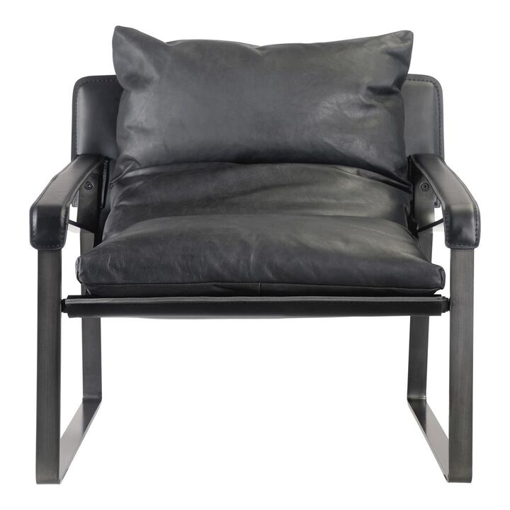 Moe's Home Collection Connor Club Chair Black