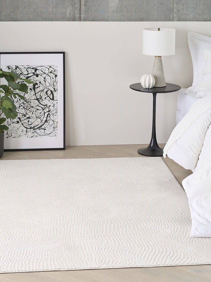 Central Park West CEP01 Ivory 6' x 9' Rug