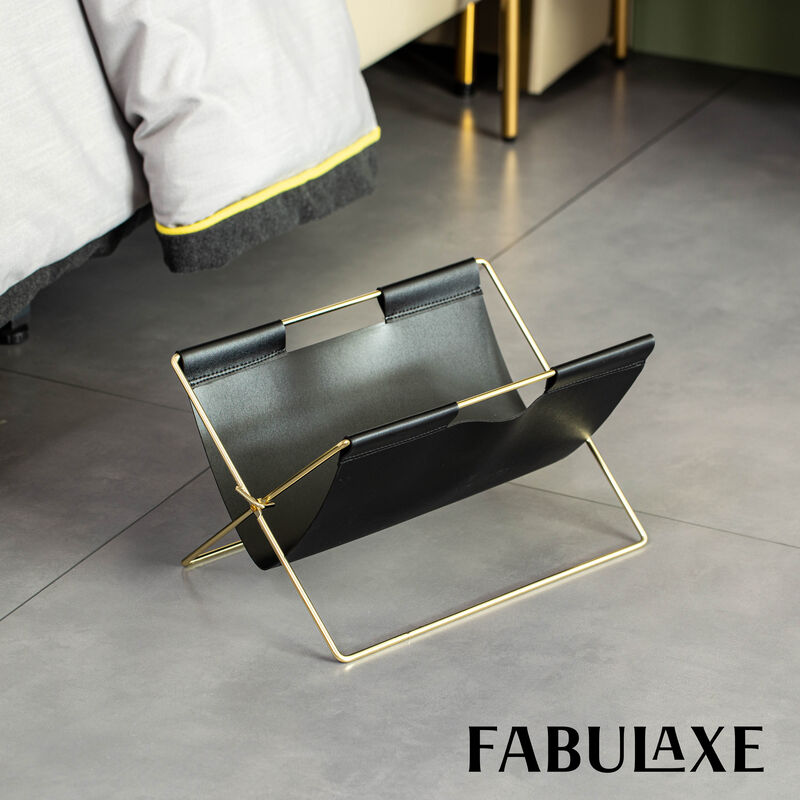 Fabulaxe 9-In Foldable Magazine Rack