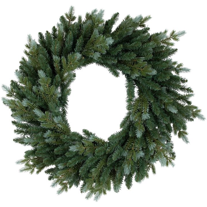 Blue Spruce Artificial Christmas Wreath  36-Inch  Unlit