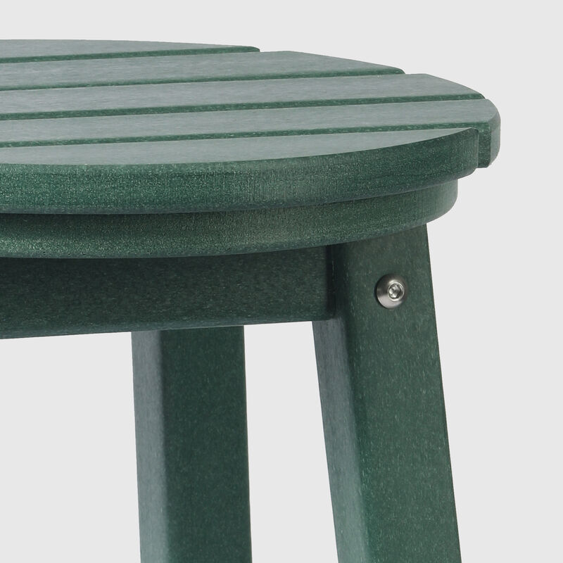 WestinTrends 29" HDPE Outdoor Patio Round Bar Stool