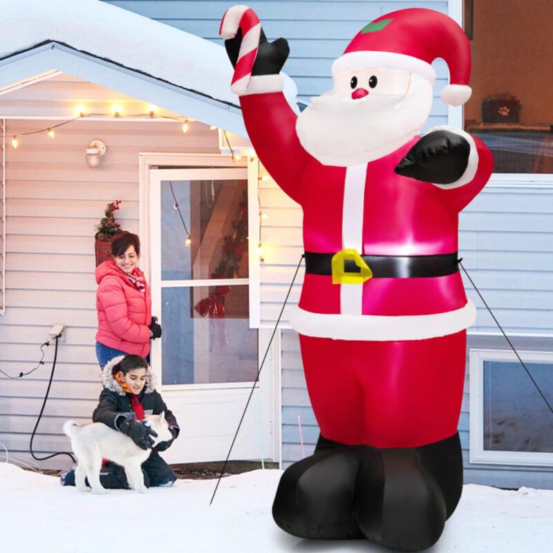 Hivvago 8 Feet Inflatable Santa Claus Decoration