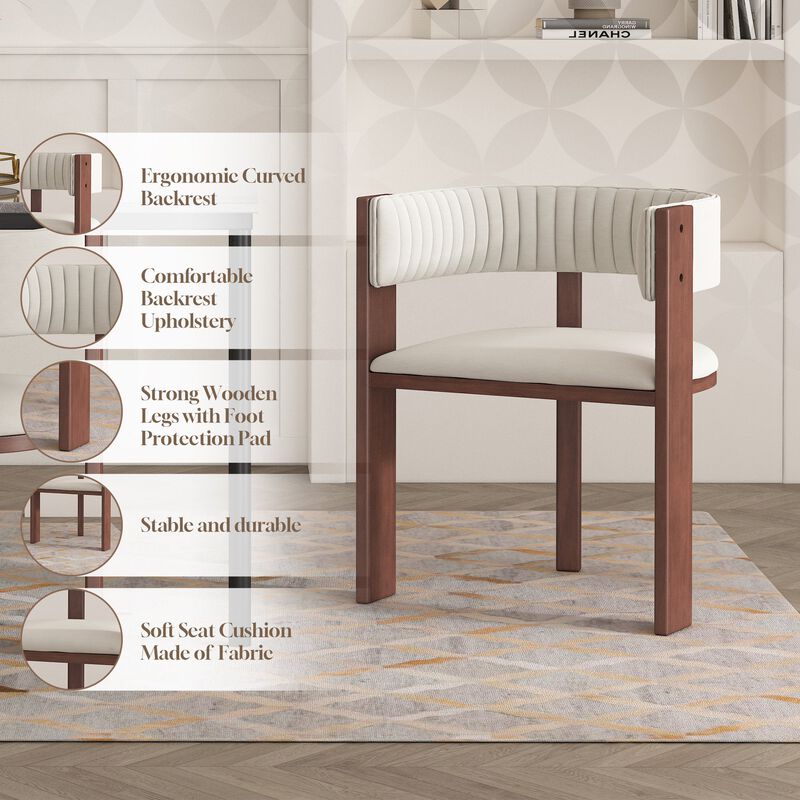 Wooden dining chairs set of 2 Dining room chair for kitchen, home, living room, dining room