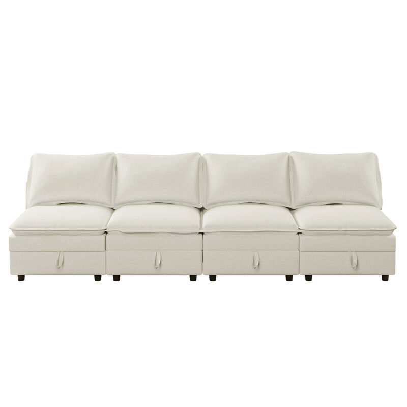 Merax Free Combination Modular Sofa with Storage
