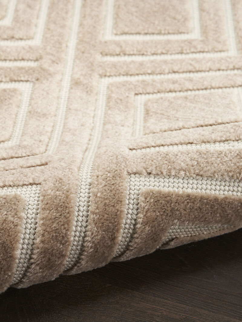 Care Free CAF03 Brown 9'2" x 12' Rug
