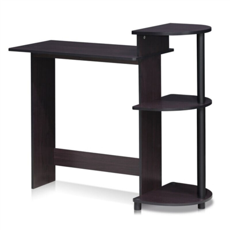 Minimalist Contemporary Home Office Desk with Metal Frame