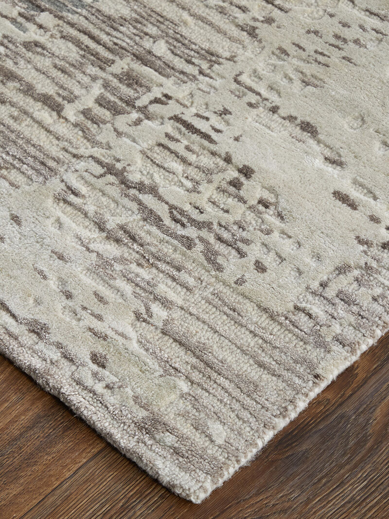 Zarah 8917F 5' x 8' Brown/Tan/Black Rug