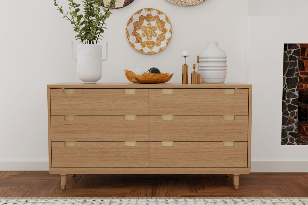 Easton Six Drawer Dressser