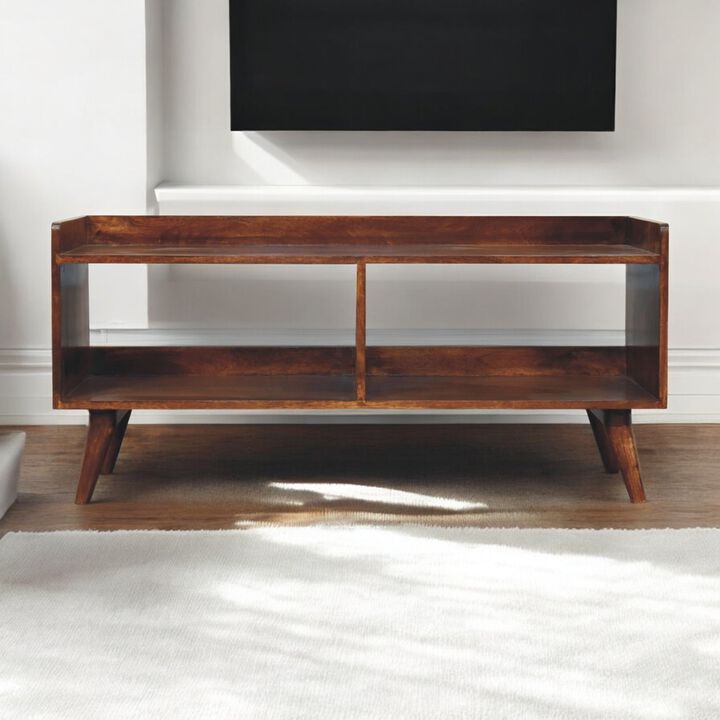 Artisan Furniture Open-top Chestnut Media Unit