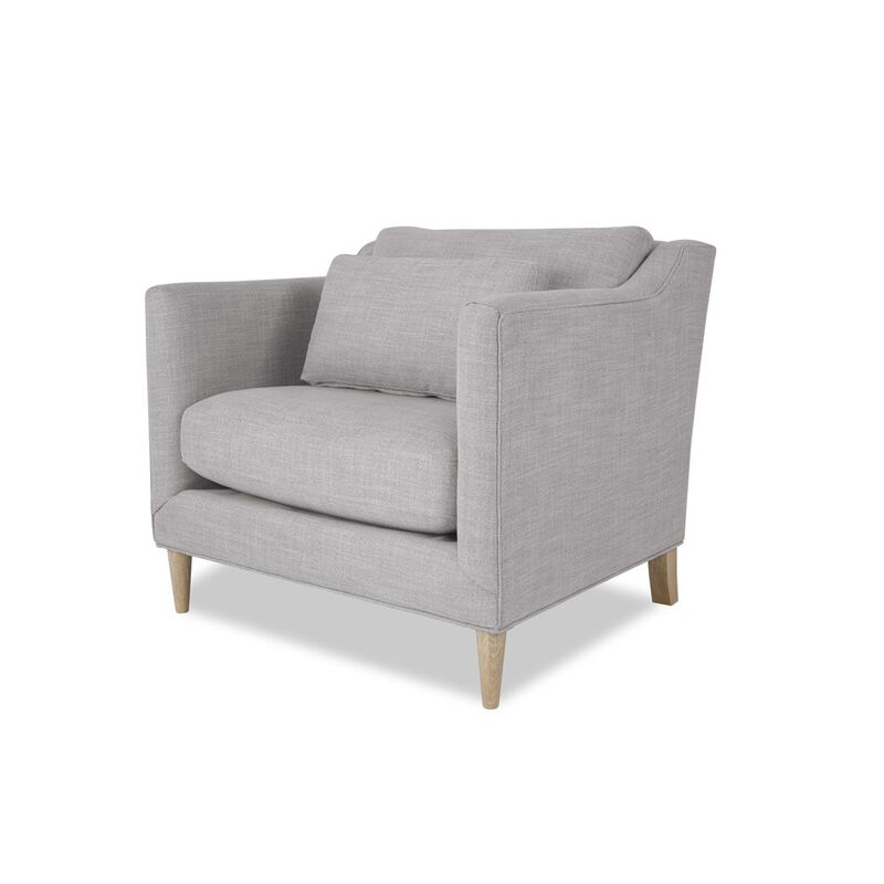 Gracie Mills Alphonso Casual Comfort: Beige Chair