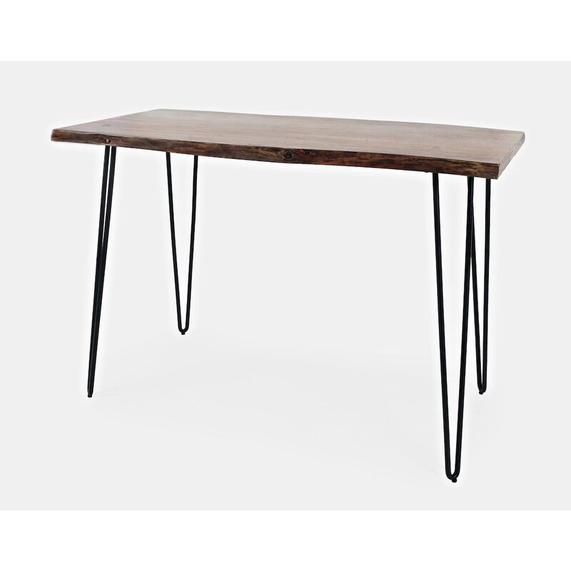 Jofran Nature's Edge Solid Acacia Five Piece Counter Height Dining Set