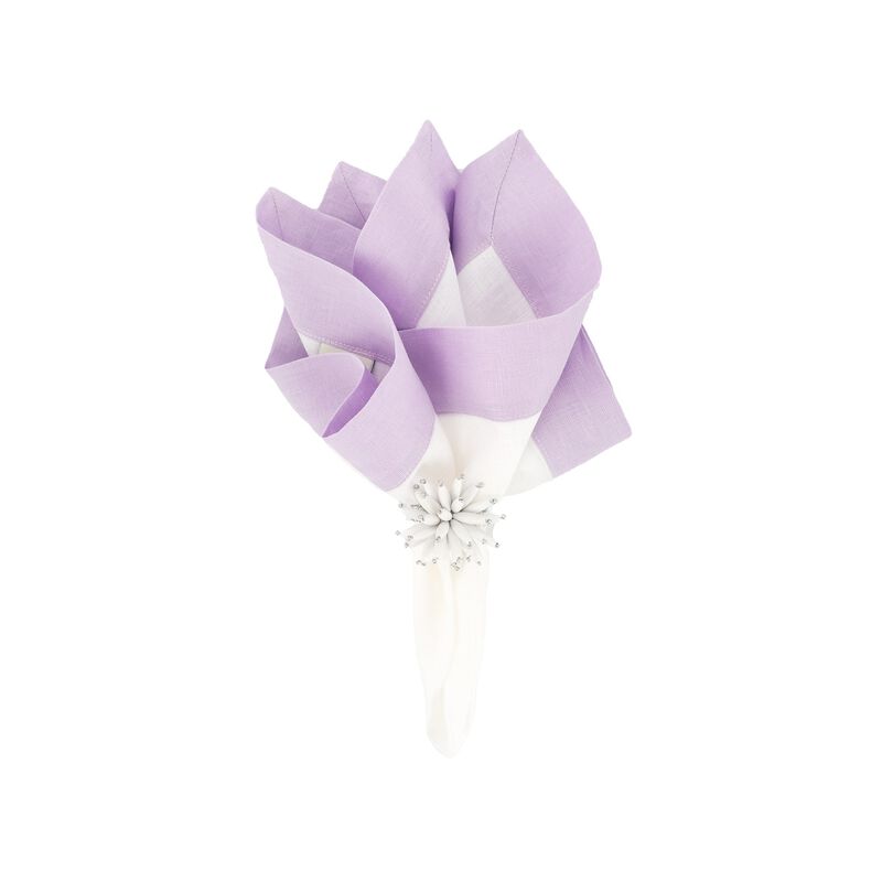 Lilac Linen Napkins, Set of 4