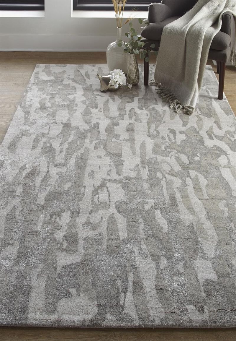 Dryden 8786F Gray/Taupe/Silver 5' x 8' Rug