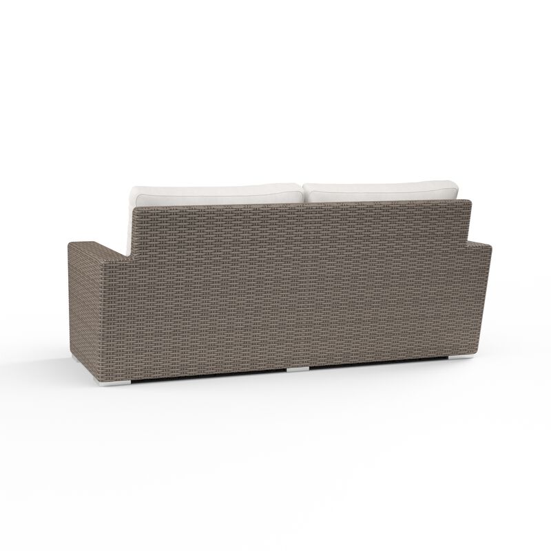 Coronado Loveseat in Canvas Flax w/ Self Welt